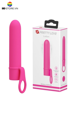 BDT3604 - Trứng rung mini Pretty Love mix vòng xỏ ngón dài 135mm