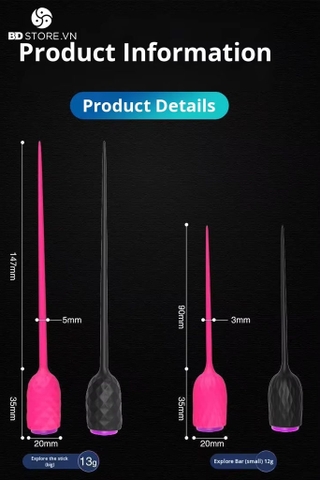 BDT395 - Sounding rung thông lỗ tiểu bằng silicon dạng thẳng dài 90 và 147mm