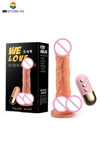 BDT4101 - Chim giả rung xoay điều khiển từ xa và sưởi ấm dài 20cm
