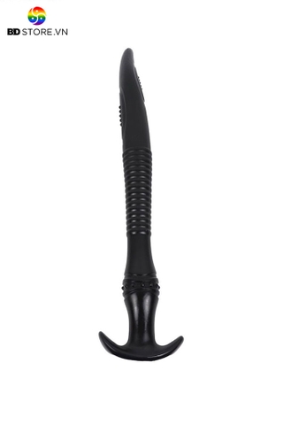 SMT4192 - Long anal với phần đế cong silicon mềm có bi nổi dài 54cm