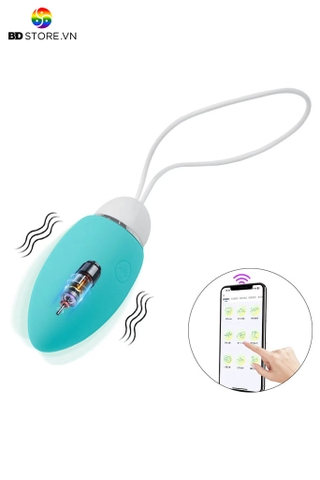 BDT4230 - Trứng rung mini điều khiển qua APP có 10 chế độ và sạc điện