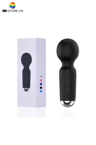 BDT468 - Chày rung mini sạc điện có 20 chế độ xoay 360 độ dài 11cm