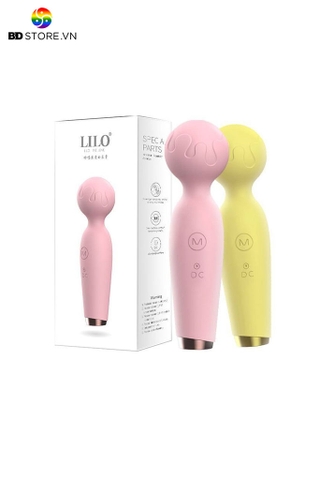 BDT469 - Chày rung sạc điện có 10 tần số xoay 360 độ dài 10cm