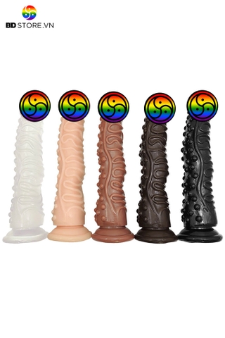 BDT4881 - Cu giả dính tường có bi và các đường gân nổi xoắn ốc dài 25.5cm
