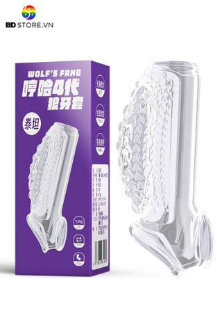 BDT517 - Bao cao su đôn có gân nổi và gai lớn toàn thân và ôm sát
