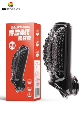 BDT517 - Bao cao su đôn có gân nổi và gai lớn toàn thân và ôm sát