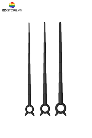 BDT574 - Sounding thông tiểu silicon tai thỏ thiết kế 4 tầng dài 30cm