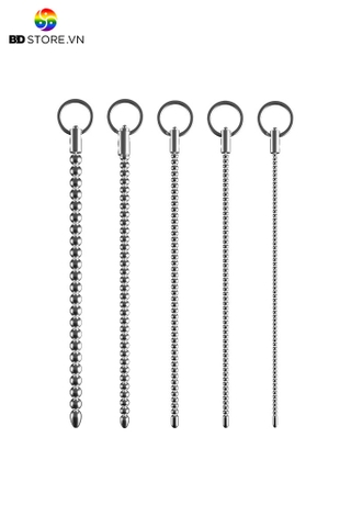 BDT839 - Dụng cụ sounding inox thiết kế chuỗi bi liền mix vòng đeo dài 275mm