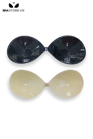 SMP166 - Áo lót dán ngực silicon nâng ngực tạo khe không dây mặc đầm