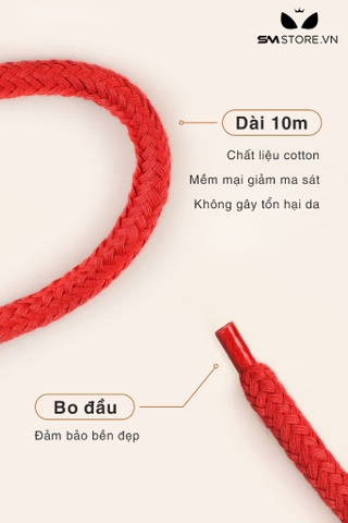 SMT104 - Dây trói tình yêu cotton 10m mịn màng không làm tổn hại da