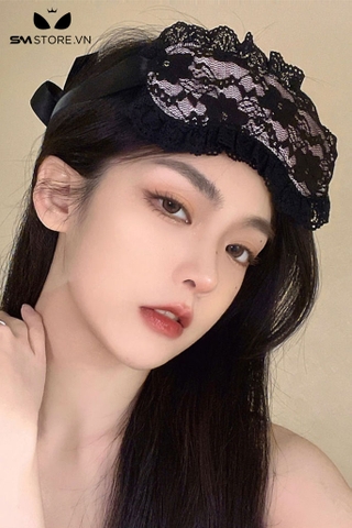 SMT015 - đồ bị mắt họa tiết ren hoa phong cách vintage nữ