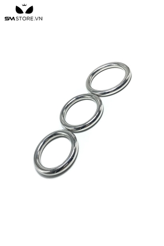 SMT3273 - Vòng inox đeo cu dạng thẳng có đường kính 40,45,50mm