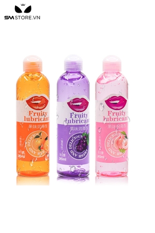 SMT3670 - Gel bôi trơn hậu môn hương trái cây có độ dính chai 245ml