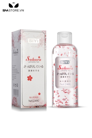 SMT3678 - Chất bôi trơn SIYI Sakura gốc nước siêu trơn mượt chai 240g