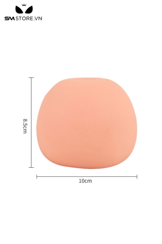 SMT4084 - Hậu môn giả silicon co giãn ngụy trang quả táo dài 8.5cm