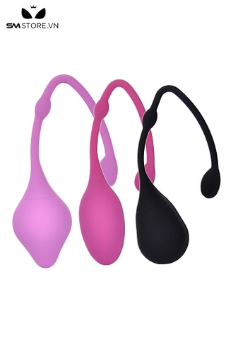 SMT4524 - Bóng tập kegel silicon co giãn thiết kế giọt nước thuôn nhỏ