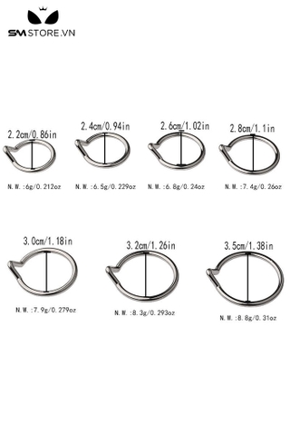 SMT4578 - Vòng đeo cu inox không gỉ thiết kế mỏ đại bàng mix móc nhỏ