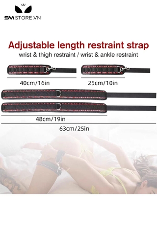 SMT4849 - Cố định tư thế chân và tay có thể tùy chỉnh mức độ dài 63cm