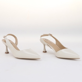 Whale Shoes SD07 – Giày cao gót 6cm cổ tim da mờ, thiết kế tối giản, basic, đế chống trơn trượt