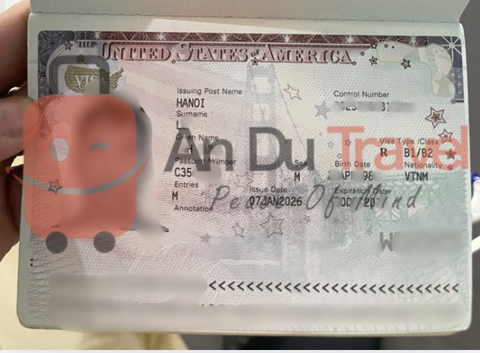 Visa Hoa Kỳ - Công tác