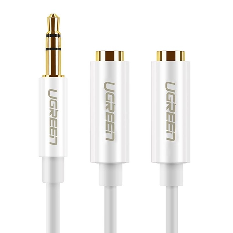 Cáp chia cổng 3.5mm đực ra hai cổng 3.5mm cái AV134