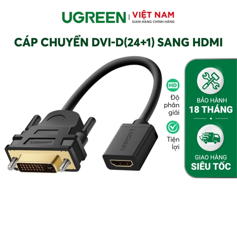Cáp chuyển đổi DVI 24+1 sang HDMI 20118