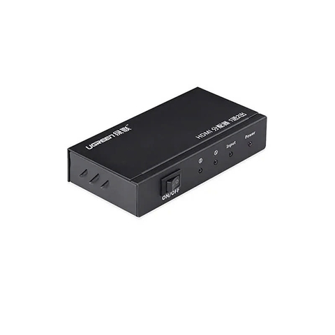 Bộ chia HDMI 1 ra 2 (1x2) vỏ sắt-0-40201-black