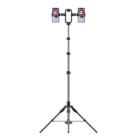 Tripod Điện Thoại 2 Giá Đỡ V.LOG Xoay 360° TR9D