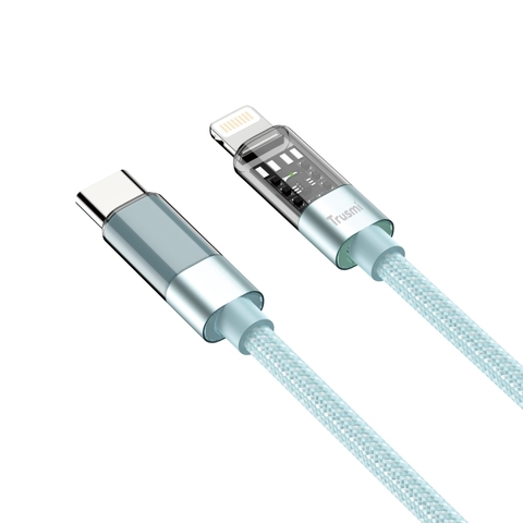 Trusmi Cáp bện LED cầu vồng PD 20W C to L