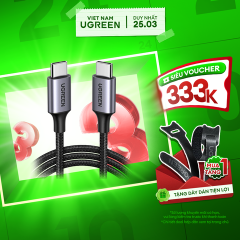 Cáp Type C PD100W US316