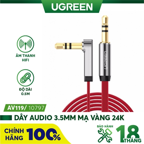 Dây nối dài 2 đầu 3.5mm đực AV119
