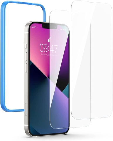 Kính cường lực UGREEN SP207 - Dành cho iPhone 13/ 13 Pro, kích thước 6.1inch - Độ cứng 9H chống xước, bám vân tay - Đi kèm bộ phụ kiện tự lắp đặt - 80967-2pcs