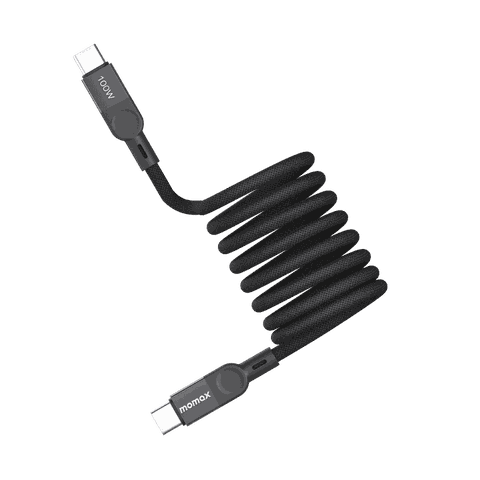 Cáp dữ liệu USB-C 2.0 DC36, dài 2M, màu đen MOMAX