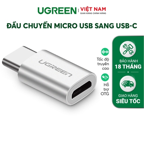Đầu chuyển đổi Type-C sang Micro USB US157