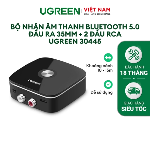 Bộ nhận âm thanh Bluetooth ra 3.5mm + 2RCA CM123