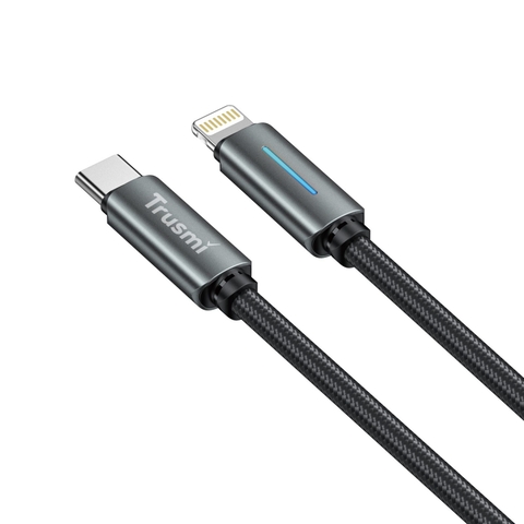 Trusmi Cáp bện LED 60W/20W C to C/L