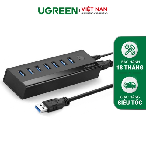 USB 3.0 7 ports HUB with 5V power adapter
