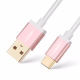 Dây USB 3.0 đầu đực sang USB type C đầu đực chính hãng UGREEN US187 30538 (màu hồng)(Hồng)
