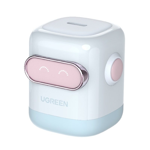 Sạc điện thoại 1 cổng USB-C GaN 30W màu đen xám tạo hình robot chân cắm dẹt Ugreen (45004)