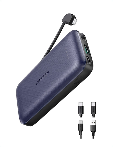 Sạc dự phòng 20000mAh UGREEN 80304 Hỗ trợ sạc nhanh 45W ?Sạc cho điện thoại máy tính bảng Macbook - Hàng phân phối chính hãng - Bảo hành 12 tháng 1 đổi 1