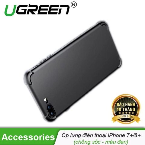 Ốp lưng chống sốc cho các điện thoại iPhone 7/8/ Plus/8 Plus/X chất liệu silicon UGREEN LP159