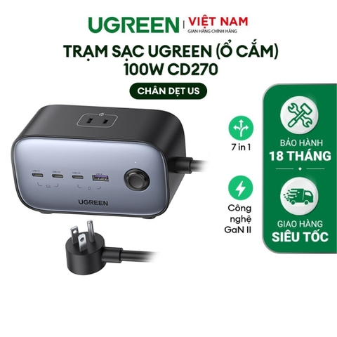 Củ sạc nhanh GaN 100W CD270