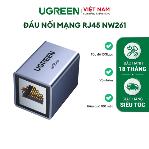 Đầu nối mạng RJ45 vỏ nhôm NW261
