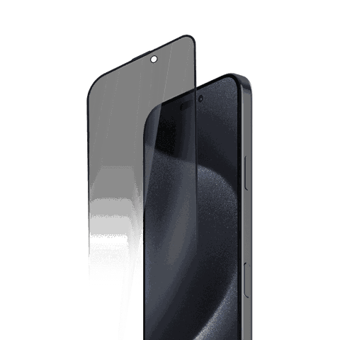 [iPhone 16 Series] Kính Cường Lực Chống Nhìn Trộm GlassPro+ - Độ Cứng 9H, Chống Trầy Xước, Trong Suốt HD