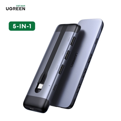 Bộ chuyển đổi Type C 6 in 1 4K UHD CM195
