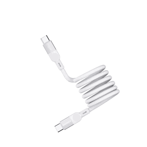 Cáp dữ liệu USB-C 2.0 DC35, dài 1M, màu trắng MOMAX