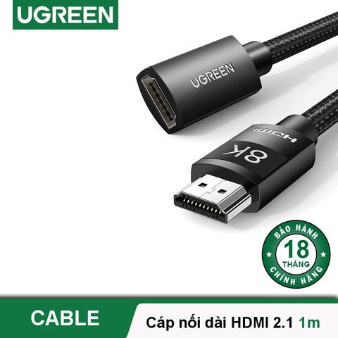Cáp nối dài HDMI 2.1 8K UGREEN HD151 - 40400 0.5m