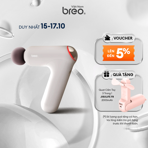 Máy Massage làm nóng BREO Sport-M0220