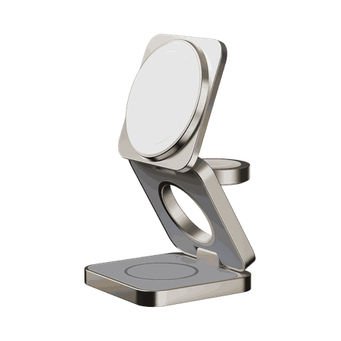 Đế sạc không dây từ tính 3 trong 1 Q2.Mag Qi2 25W