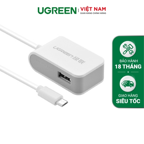 Hub USB OTG 2 2 cổng thiết kế riêng cho di động  CR105